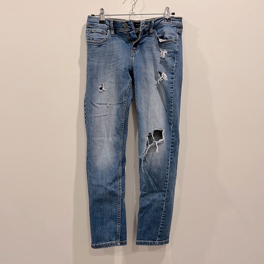 Banana republic ripped girlfriend jean